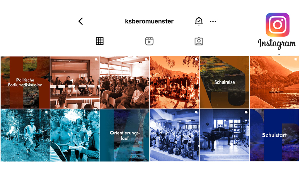 Teaserbild Instagram Kantonsschule Beromünster