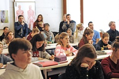 Foto öffentlicher Besuchstag Kantonsschule Beromünster