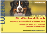 Bild Flyer KSB-Forum Baernduetsch und duetlech