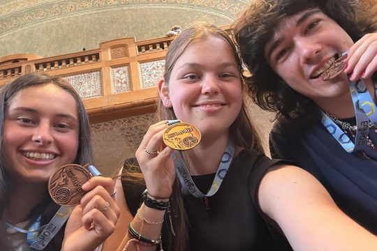 Anna Ineichen als Bronzegewinnerin