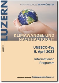 Flyer UNESCO-Tag 2023 Klimawandel und Nachhaltigkeit