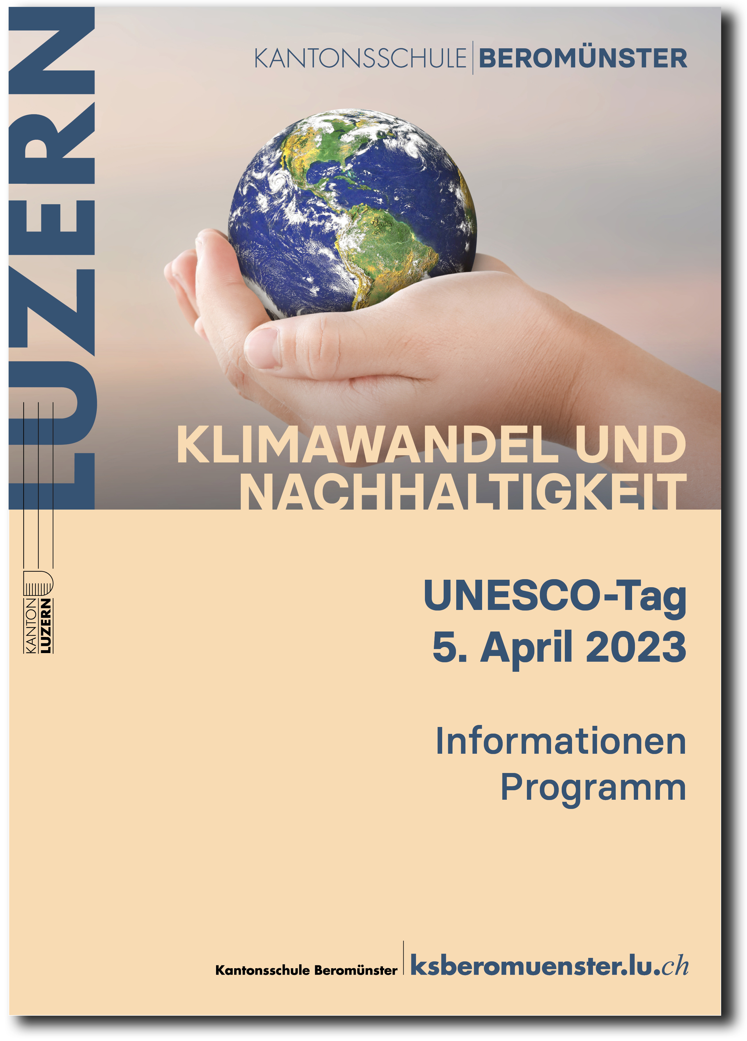 Flyer UNESCO-Tag 2023 Klimawandel und Nachhaltigkeit